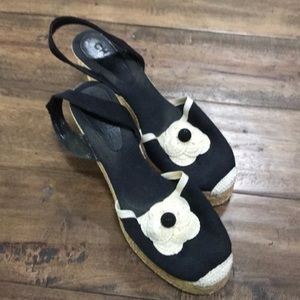 Chanel espadrilles wedges